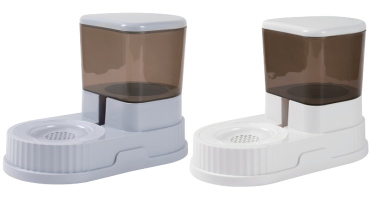 Automatic Cat and Dog Water Dispenser - Gravity Refill Single Pet Fountain With Fresh Filter Design